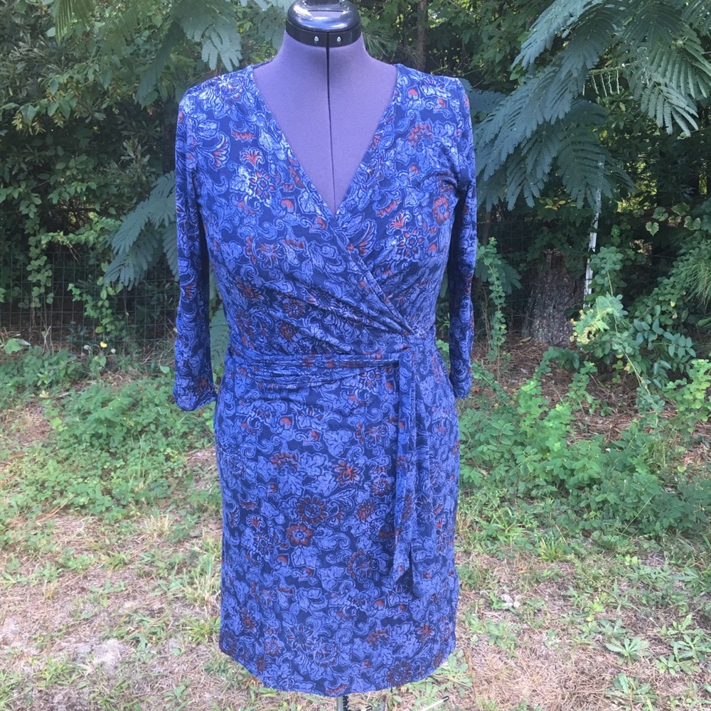 Lucky Brand faux wrap dress